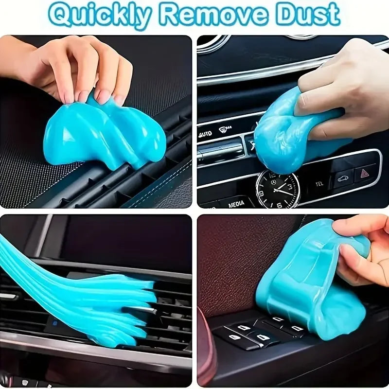 Car Cleaning Gel – Dust Remover for Vents, Dash & Keyboard (70g)