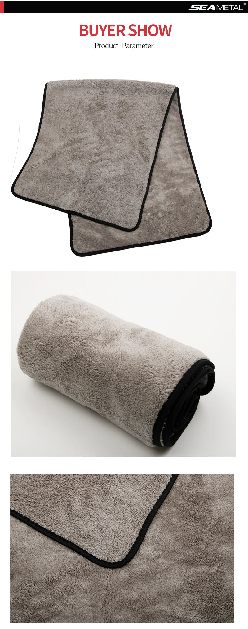 Microfiber Car Drying Towel – Ultra-Soft & Super Absorbent