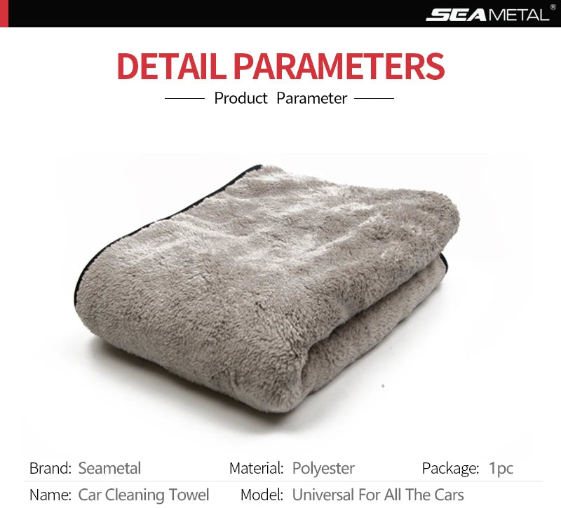 Microfiber Car Drying Towel – Ultra-Soft & Super Absorbent