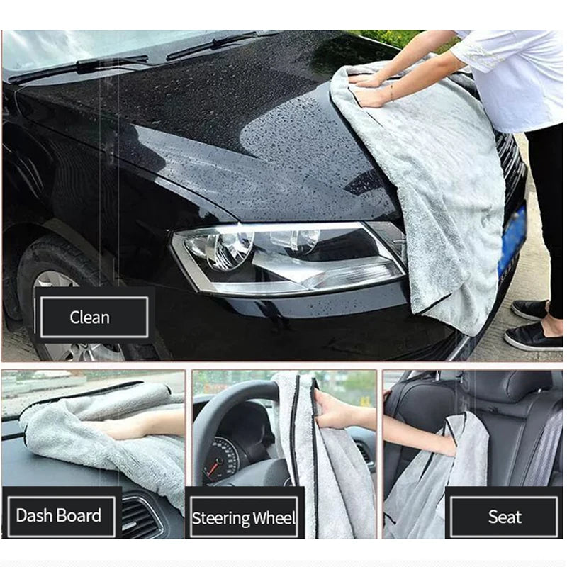 Microfiber Car Drying Towel – Ultra-Soft & Super Absorbent